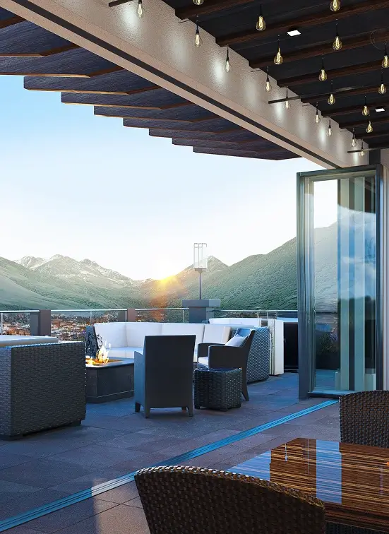 Hotel Jackson rooftop bar and Michelin-starred steakhouse