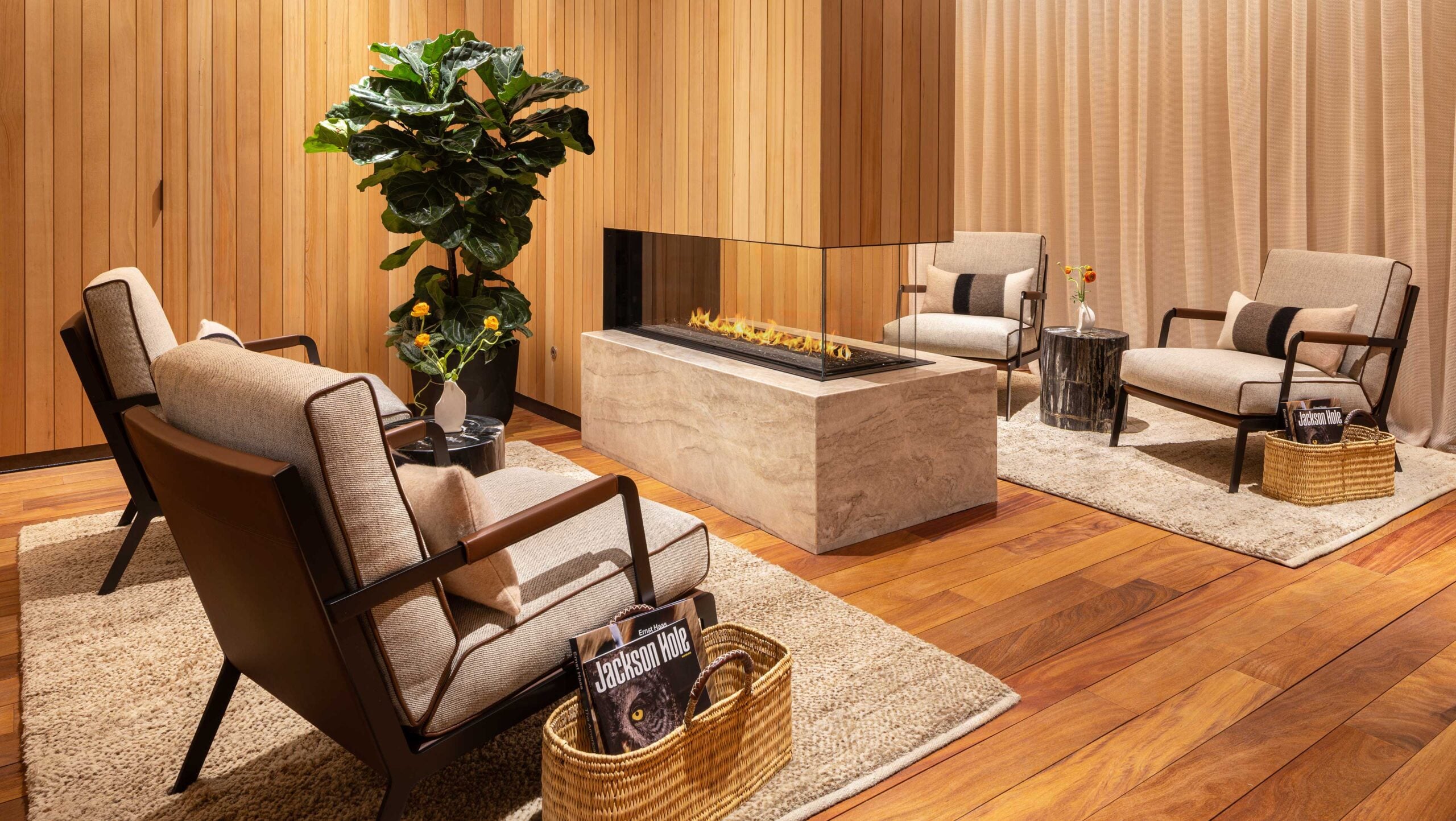 Hotel Jackson spa lobby - luxury spa Jackson Hole Wyoming