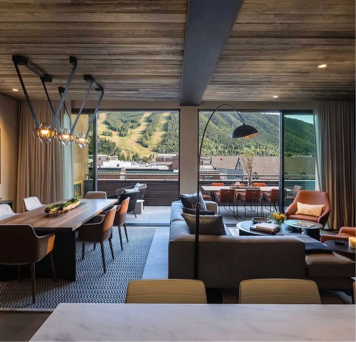Spacious luxury suite at Hotel Jackson, Jackson Hole Wyoming - private western sanctuary with premium amenities, AAA Four Diamond rated